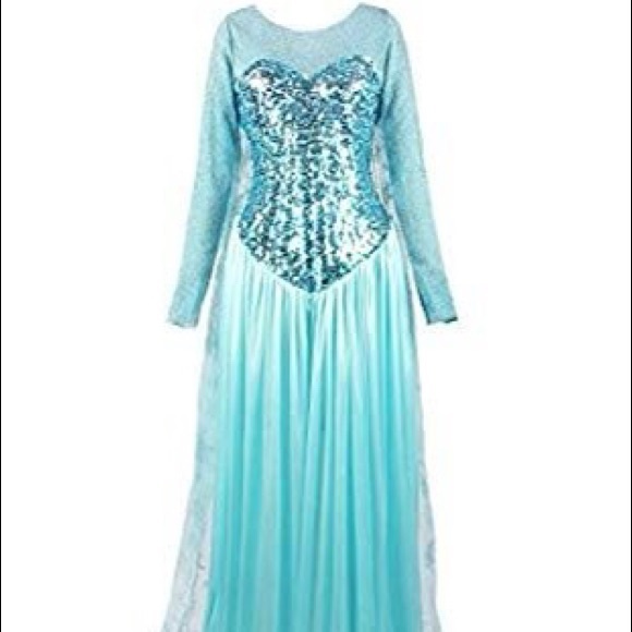 women's elsa dress frozen